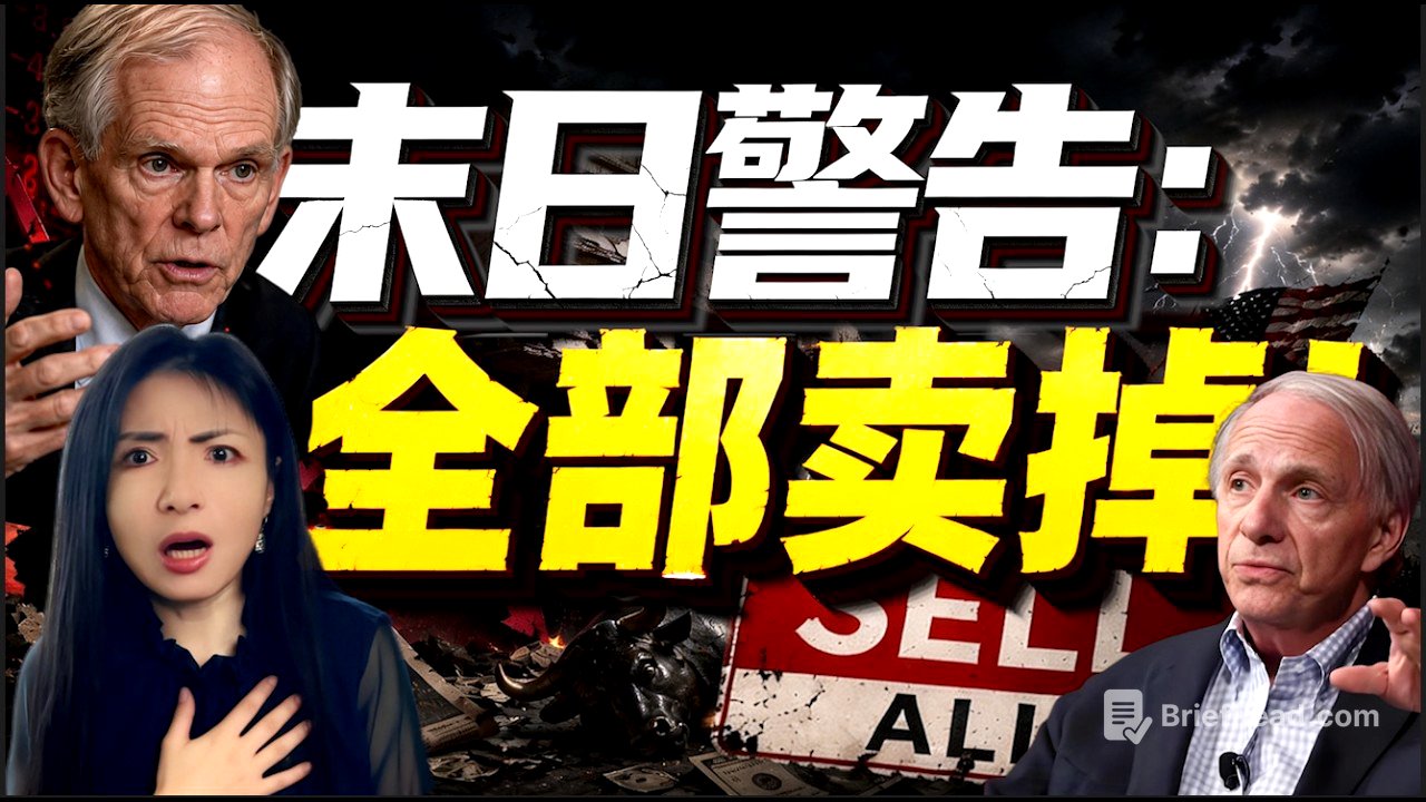 亿万富翁末日警告： 史上最大泡沫要崩了，我全卖了！AI数据中心60%取消，中国成为更便宜第二选择