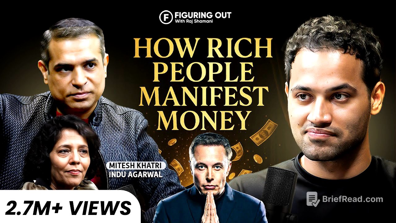 Tricks For Manifesting ₹1 Crore For 30 Days Using Law Of Attraction - Mitesh&Indu |FO385 Raj Shamani