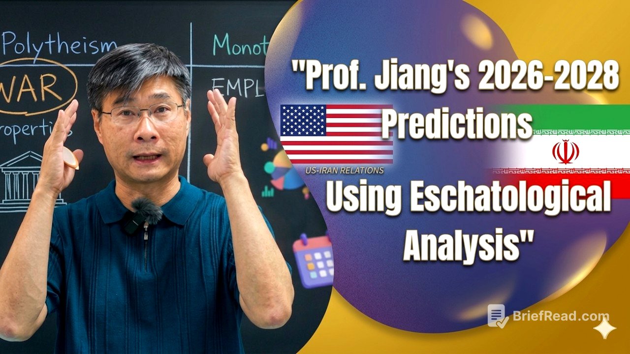 "Next 2-4 Years: The Plan THEY Don't Want You to Know | Prof. Jiang Xueqin"