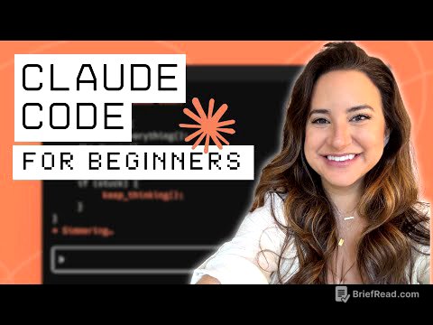 Claude Code for Absolute Beginners: STEP-BY-STEP TUTORIAL