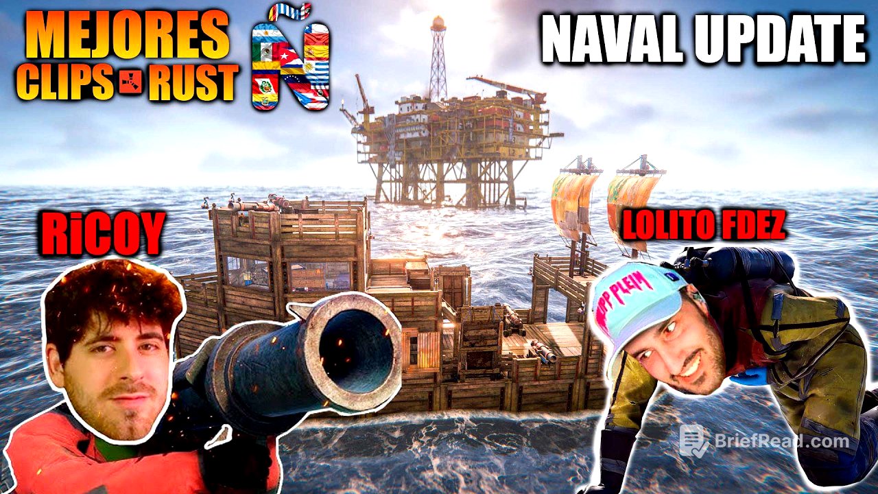 🚀NAVAL UPDATE 🚀 MEJORES CLIPS RUST 🔥STREAMERS HISPANOS🔥 EP:13 | Lolito FDEZ Agustabell Ricoy23 M2 |