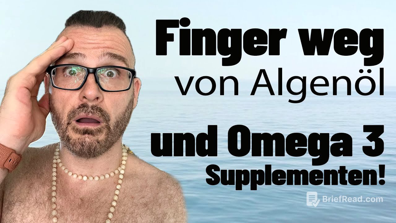 Das Geschäft mit der Angst - Fettsäure-Tests & Omega 3 Ergänzung