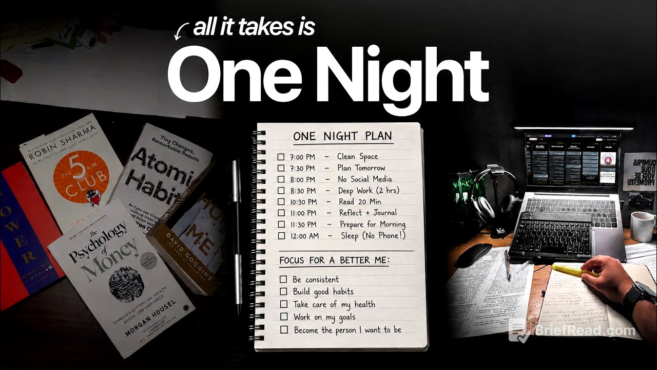 Fix Your Whole Life in 1 Night (Do This Tonight)
