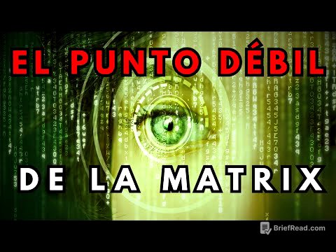 Este es el PUNTO DÉBIL de la MATRIX de Control y el Sistema Corrupto.