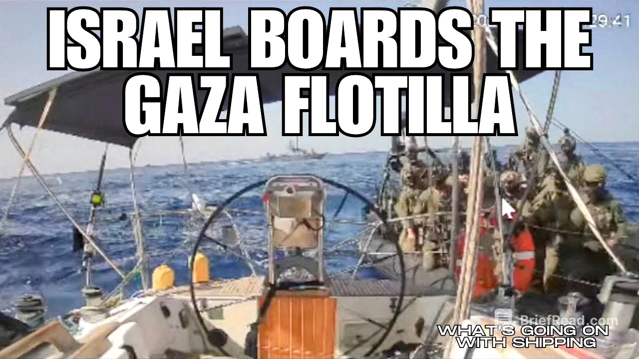 Israel Boards the Gaza Flotilla | Is it Legal? | How does it compare to other issues at sea?