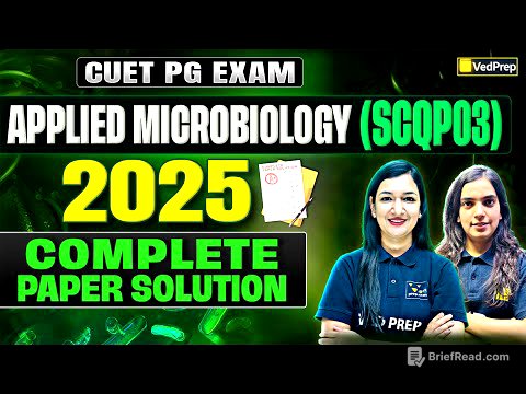CUET PG Applied Microbiology (SCQP03) Previous Year Question Paper Analysis | CUET PG 2026 Exam Prep