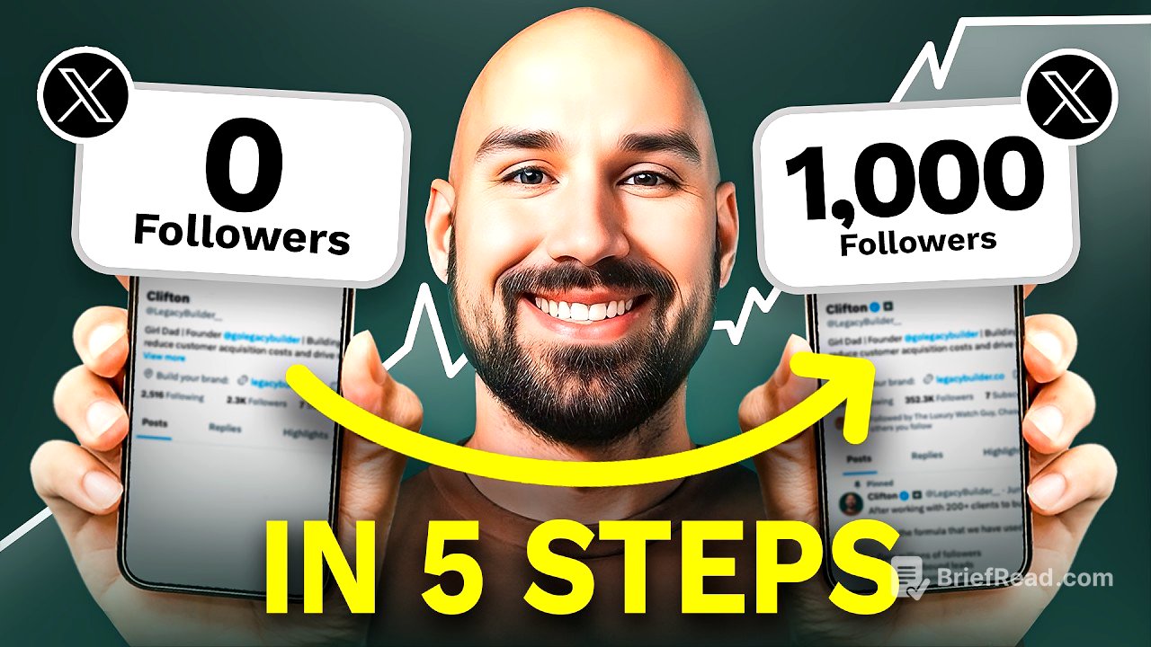 How to Get Your First 1,000 Twitter (X) Followers (5 STEPS)