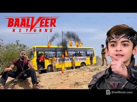“बदमाशों ने विवान की स्कूल बस को चारों तरफ़ से घेर लिया और आग लगा दी।” ||  Baalveer Returns ||