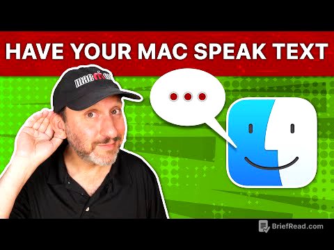 How To Have Your Mac Read Text To You