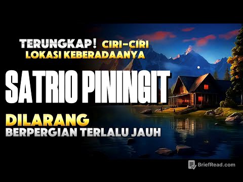 SATRIO PININGIT: Terungkap! Ciri-ciri Lokasinya, Dan mengapa Dilarang Untuk Berpergian Terlalu Jauh