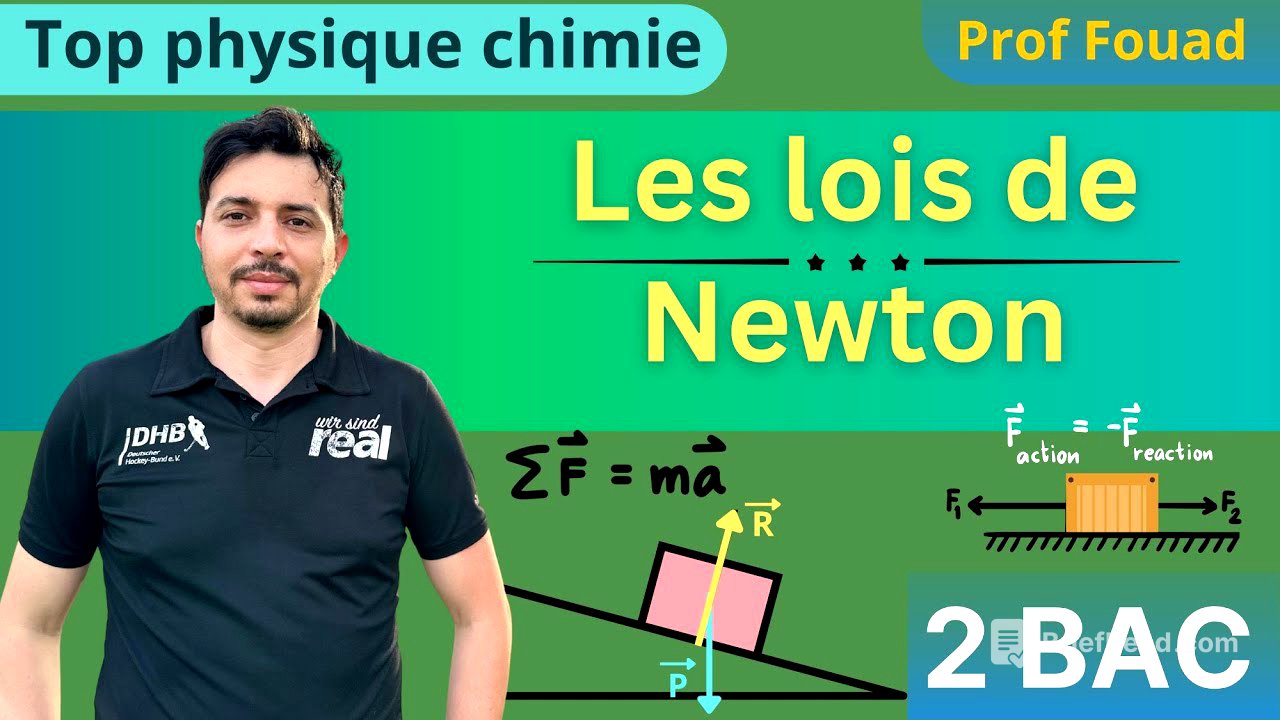 Les lois de Newton 2bac