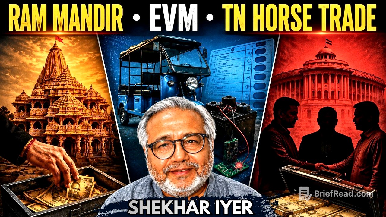 Is Ram Mandir Row Being Exploited? Are Battery Hacks Fueling the EVM Debate? Who's Buying TN MLAs?