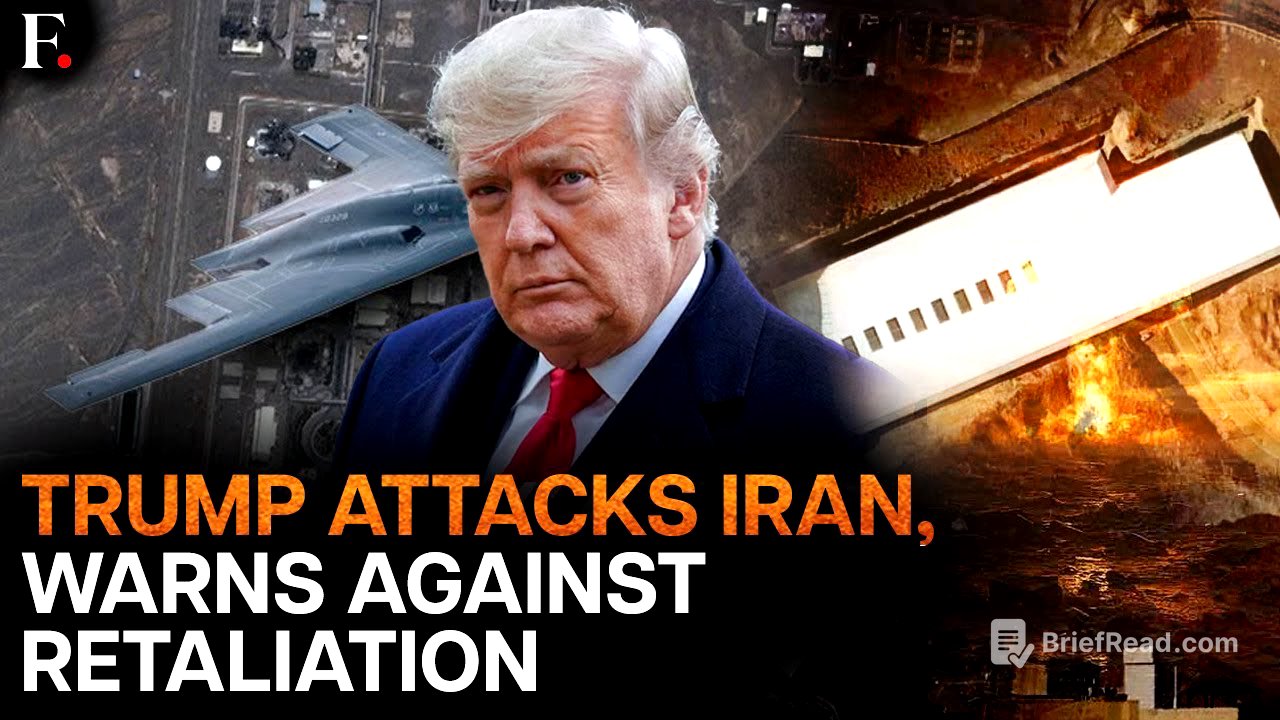 US Joins Israel-Iran Conflict, Trump Launches Attack on Iran's Key Nuclear Facilities | N18G