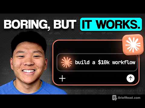 How to Build $10,000 Agentic Workflows (Claude Code Tutorial)
