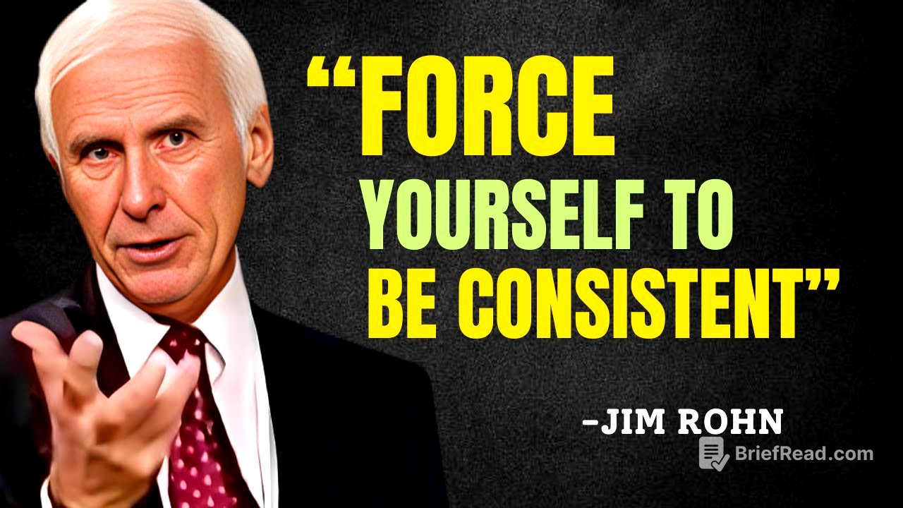 10 SECRETS TO STAYING CONSISTENT NO MATTER WHAT - Jim Rohn Motivation