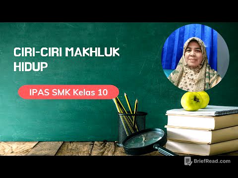 CIRI-CIRI MAKHLUK HIDUP || MATERI IPAS KELAS 10 SMK