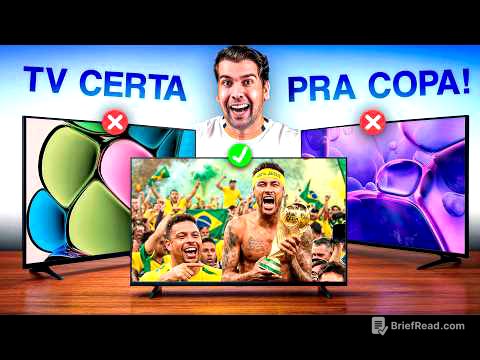 Vai Assistir o Hexa? 5 MELHORES Smart TVs de 2026 (Sem Gastar Muito!)