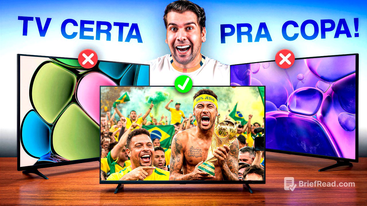 Vai Assistir o Hexa? 5 MELHORES Smart TVs de 2026 (Sem Gastar Muito!)