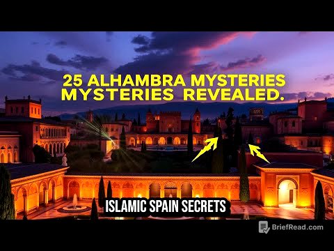 25 Mysteries and Marvels of Alhambra Palace, Crown Jewel of Islamic Spain | History & Architecture
