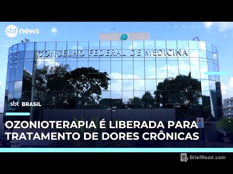 Conselho Federal de Medicina autoriza ozonioterapia para dores crônicas | #SBTBrasil