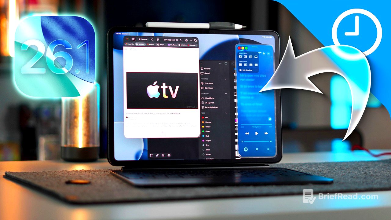 iPadOS 26.1 Is Finally FIXED! (All the New Changes Explained)