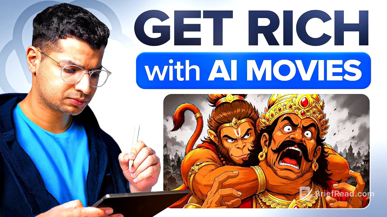 I Made Viral AI Ramayana Movie With One Prompt Only!