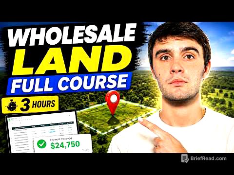 How to Wholesale Land Full Course (3 Hours)