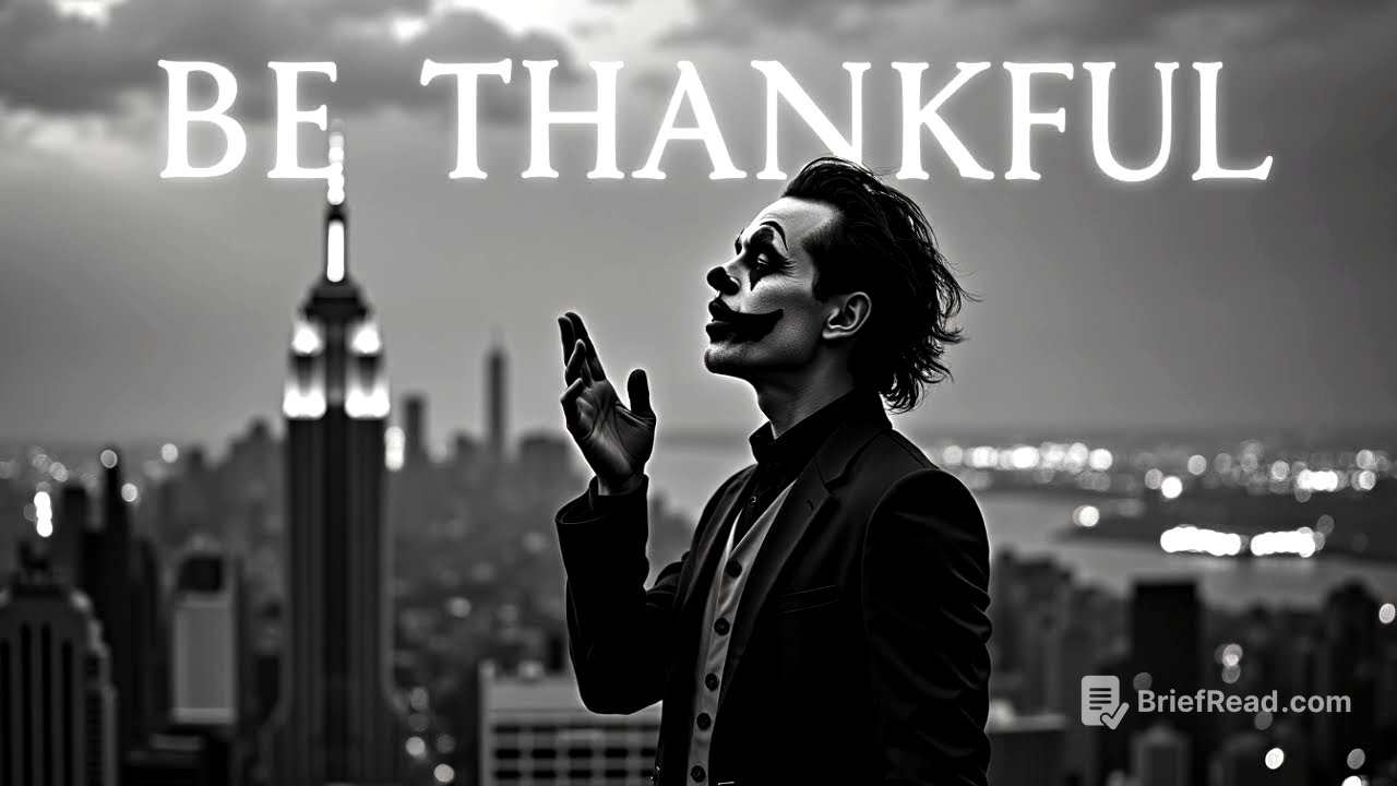 Be Thankful for What You Have