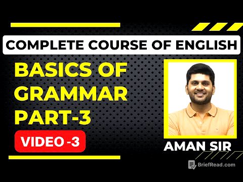 Basics of English grammar||English for competitive exams||aman vashist free course||english grammar
