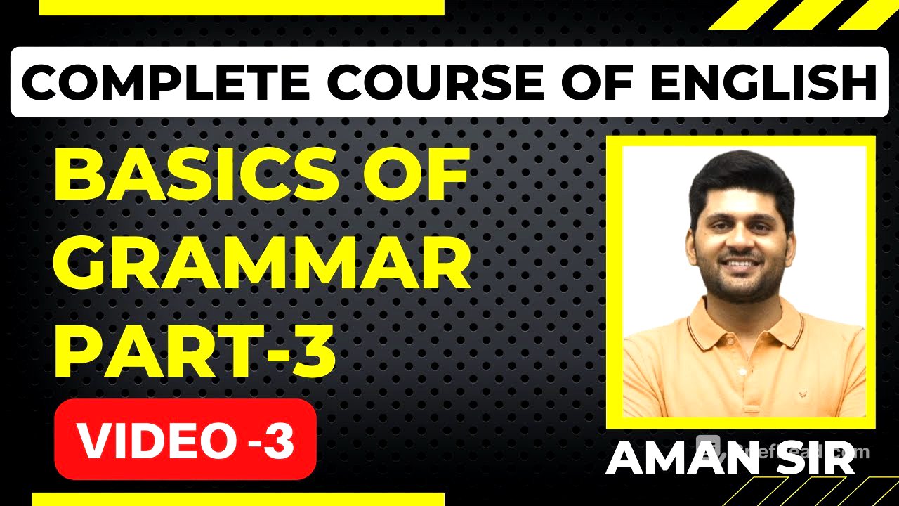 Basics of English grammar||English for competitive exams||aman vashist free course||english grammar