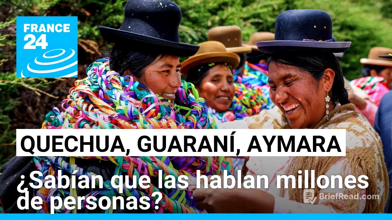 Quechua, guaraní, aymara... ¿las lenguas originarias más habladas de América Latina?