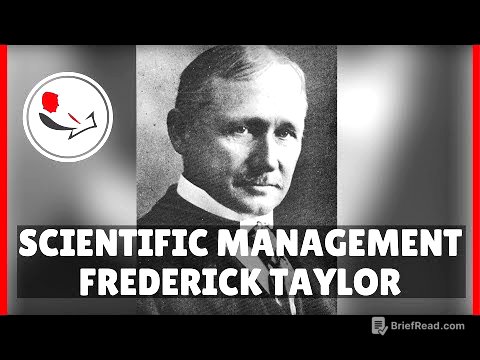 Frederick Taylor Scientific Management