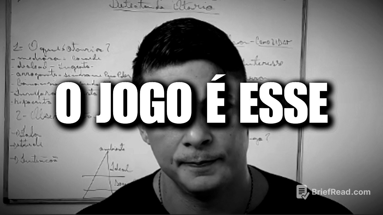 A VIDA NÃO É JUSTA, APRENDA A JOGAR