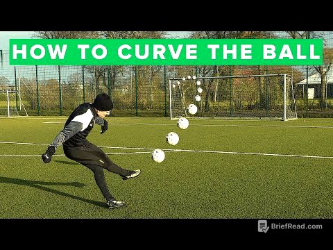 How to curve the ball | Learn bending free kick