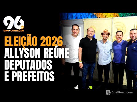 A FORÇA DE ALLYSON: JORNAL DAS 6 ANALISA POPULARIDADE POLÍTICA DO PREFEITO DE MOSSORÓ