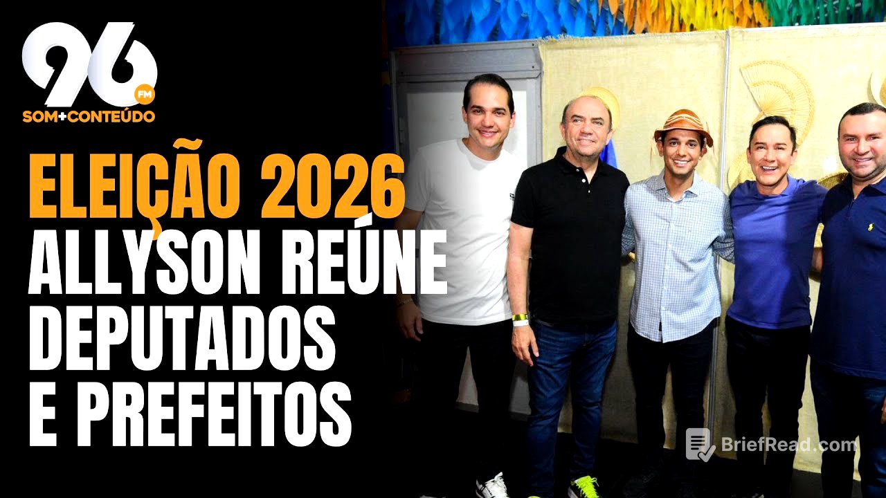 A FORÇA DE ALLYSON: JORNAL DAS 6 ANALISA POPULARIDADE POLÍTICA DO PREFEITO DE MOSSORÓ