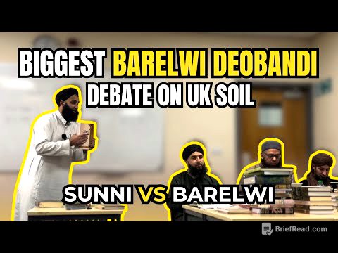 Historic Barelwi–Deobandi Debate in the UK | Full 4K Recording