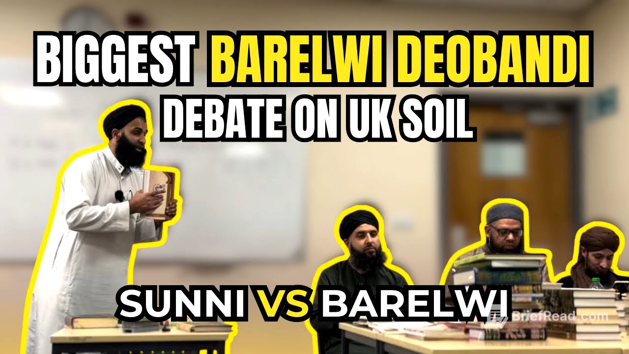 Historic Barelwi–Deobandi Debate in the UK | Full 4K Recording