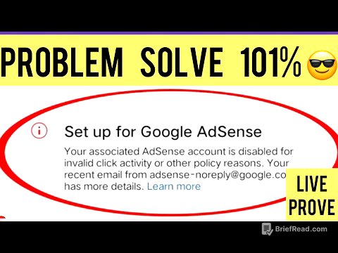 Set up google adsense error || invalid click activity adsense account disabled || adsense suspended