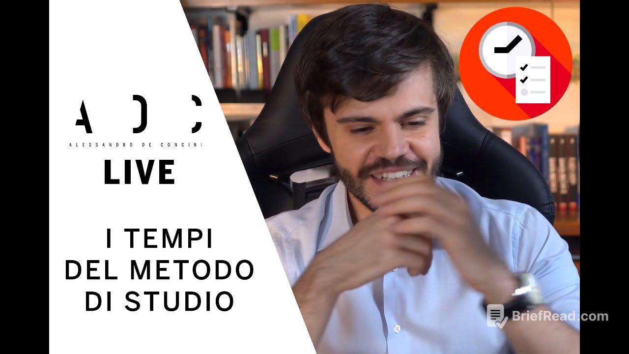 I TEMPI del metodo di STUDIO: quanto tempo per ogni STEP?