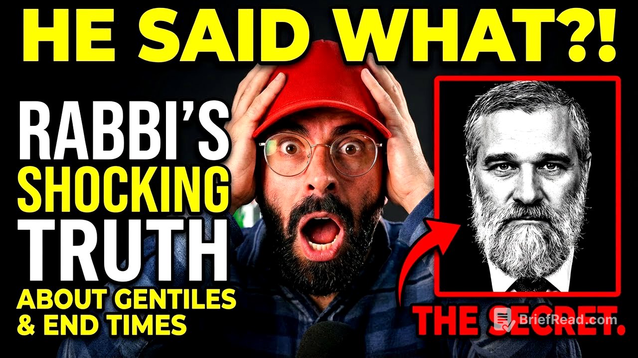 Exposing the Truth: What This Rabbi Really Thinks About Gentiles & The End Times