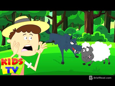 The Boy Who Cried Wolf | Stories For Children | Storytime for Babies | Fairy Tales for Kids
