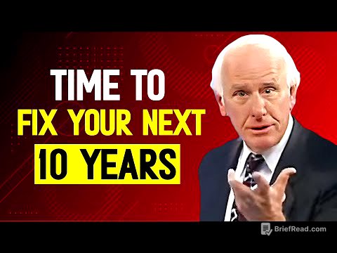 It's time to fix your next 10 years | Jim Rohn Motivation Speech