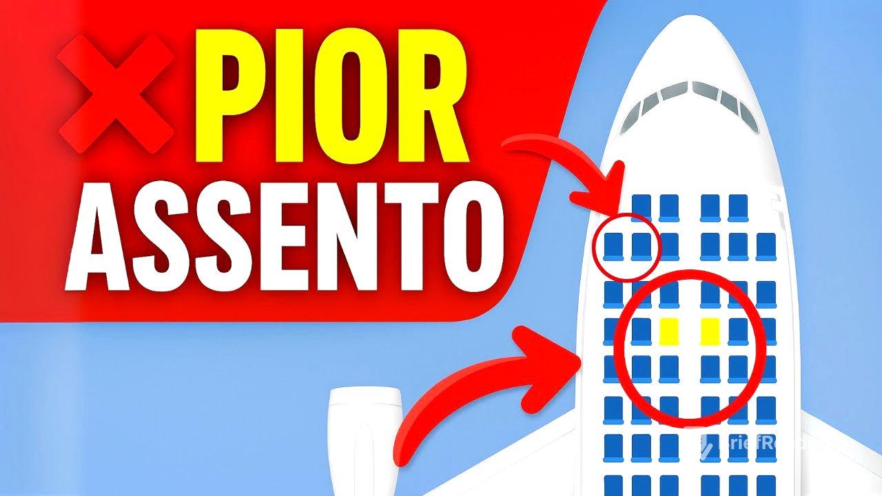 ❌ O PIOR assento do avião que você NUNCA deve escolher!🚨