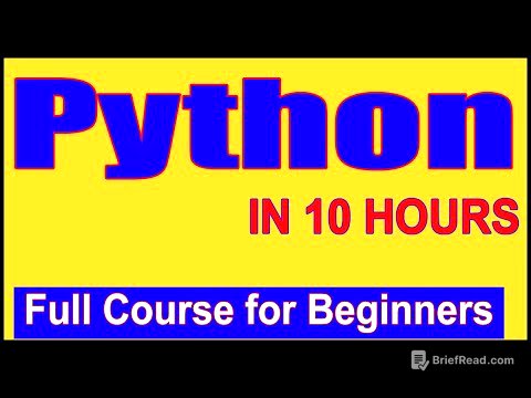 Learn Python - Full Fundamental Course for Beginners | Python Tutorial for Beginners [2019]