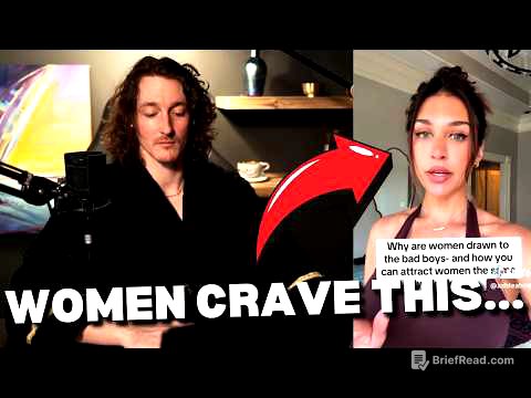 Woman tells you how to have bad boy energy that girls crave...