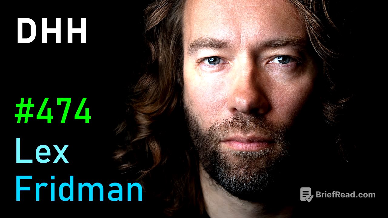 DHH: Future of Programming, AI, Ruby on Rails, Productivity & Parenting | Lex Fridman Podcast #474