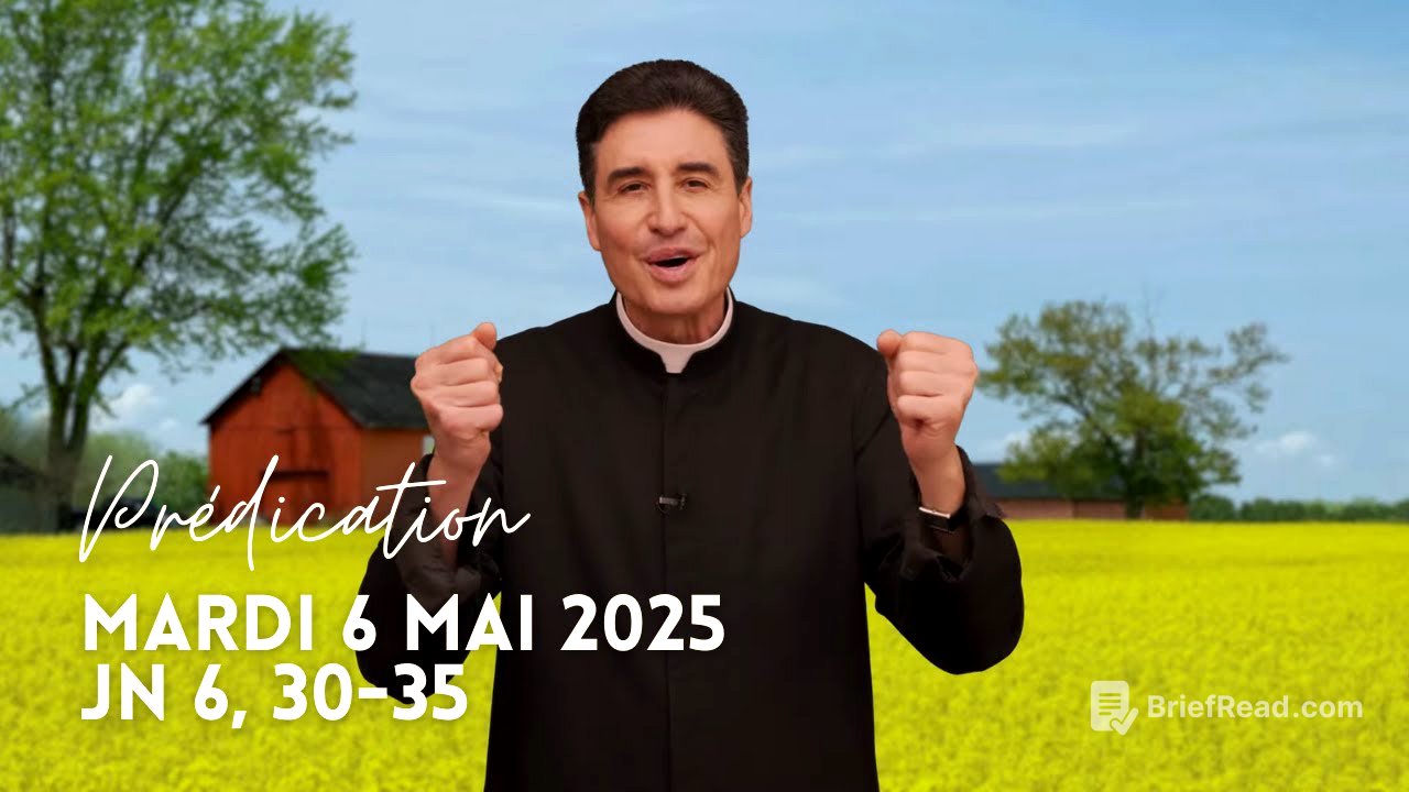 Ce n’est pas Moïse, c’est mon Père qui vous donne le vrai pain venu du ciel.