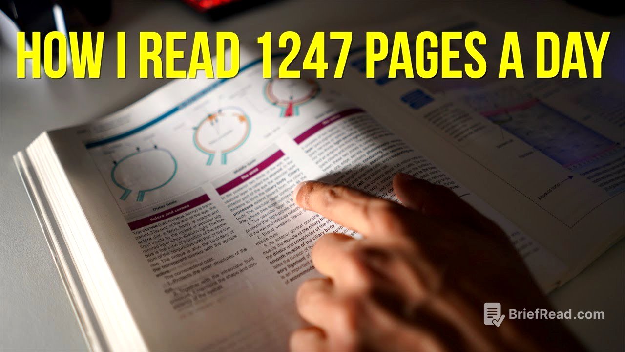 How to Absorb Books 3x Faster in 7 Days (from a Med Student)