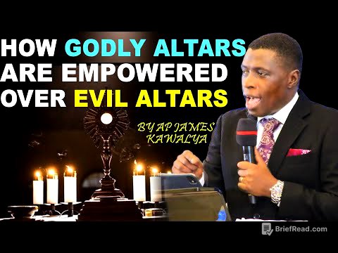 How GODLY altars are empowered And the Mystery of Crushing Evil Altars Exposed!//BY AP JAMES KAWALYA